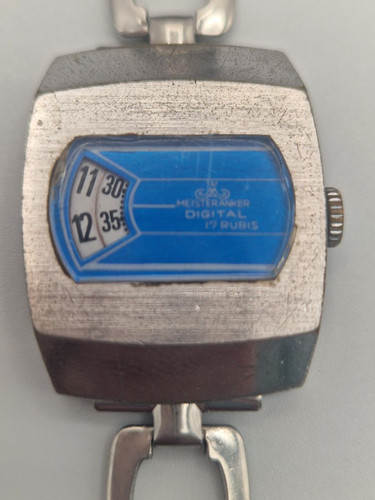 Vintage scheibenuhr von - vintage,